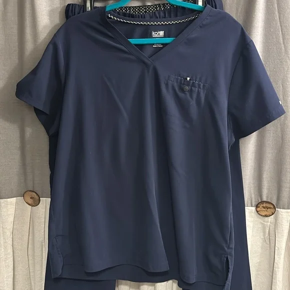 Koi next gen. Scrub set navy XL M - Picture 2 of 7